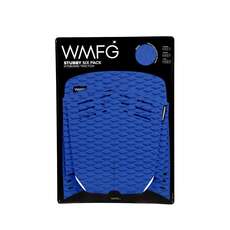 Wmfg Kiteboard Traction Pad - Stubby Six Pack Pad Completo - Azul / Blanco