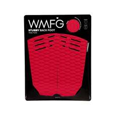 Wmfg Kiteboard Traction Pad - Stubby Back Fußpolster - Rot