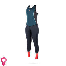 Mystic Damen Diva 3 / 2Mm Long John Wetsuit - Teal Mystic Damen Diva 3 / 2Mm Long John Wetsuit - Teal