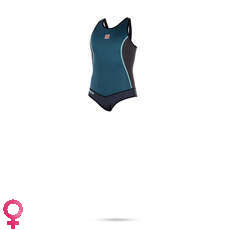 Mystic Damen Diva 2Mm Short John Wetsuit - Teal Mystic Damen Diva 2Mm Short John Wetsuit - Teal