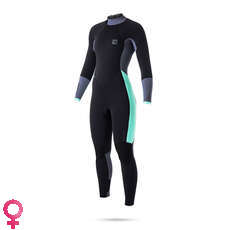 Mystic Damen Dutchess 5 / 4Mm Gbs Back-Zip Wetsuit - Schwarz Mystic Damen Dutchess 5 / 4Mm Gbs Back-Zip Wetsuit - Schwarz
