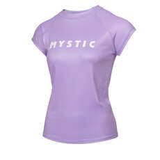 Mystic Womens Star Kurzarm Rashvest - Pastell Lilac 220296