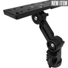 Rechteckige Yak Attack Fischfinderhalterung Mit Schienenmontierter Locknload-Befestigung