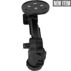 Yak Attack Rundsockel-Fischfinderhalterung Mit Schienenmontierter Locknload-Halterung