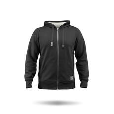 Zhik Mens Zip Fleece Hoodie - Schwarz