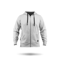 Zhik Mens Zip Fleece Hoodie - Grau