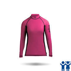 Zhik Kids Long Sleeve Spandex Rash Vest / Wächter - Pink Zhik Kids Long Sleeve Spandex Rash Vest / Wächter - Pink