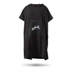 Жик Пончо С Капюшоном / Полотенце / Халат - Черный