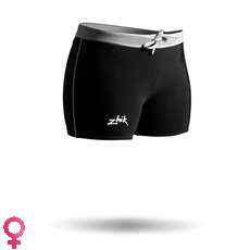 Zhik Frauen Spandex Rash Shorts - Schwarz