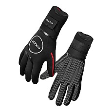 Zone3 Heat Tech Neopren Schwimmhandschuhe - Schwarz/rot Zone3 Heat Tech Neopren Schwimmhandschuhe - Schwarz/rot