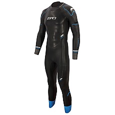 Zone3 Herren Advance Triathlon Schwimm Neoprenanzug - Schwarz/blau