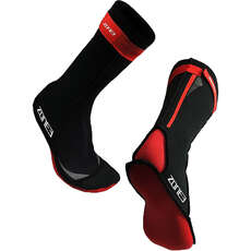 Zone3 Neopren-Schwimmsocken 2023 - Rot