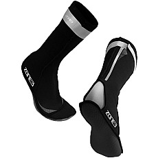 Zone3 Neopren Schwimmsocken - Reflektierendes Silber Zone3 Neopren Schwimmsocken - Reflektierendes Silber