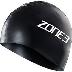 Zone3 Silikon Badekappe - Schwarz