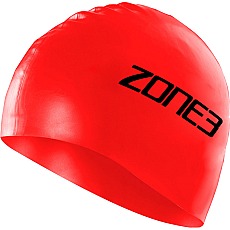 Zone3 Silikon Badekappe - Rot
