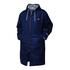 Zone3 Parka Poncho Wickelkleid - Navy/orange