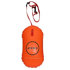 Zone3 Schwimmboje Open Water Swimming Tow Float - Hi-Viz Orange -28L Zone3 Schwimmboje Open Water Swimming Tow Float - Hi-Viz Orange -28L