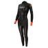Zone3 Damen Aspect Brustschwimmen Neoprenanzug - Blau/orange