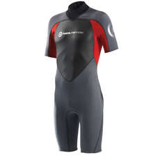 Neil Pryde RACELINE Shortie Mens Wetsuit - Charcoal/Red