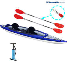 Aquaglide Columbia Xp Tandem - Touring Kayak - 3 Man - Pacchetto