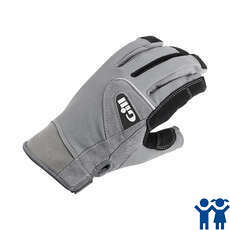 Gill Junior Deckhand Long Finger Sailing Gloves - Grey Gill Junior Deckhand Long Finger Sailing Gloves - Grey
