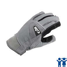 Gants De Voile Gill Junior Deckhand Short Finger - Gris Gants De Voile Gill Junior Deckhand Short Finger - Gris