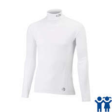 Gill Junior Uv Manches Longues Rash Vest - White Gill Junior Uv Manches Longues Rash Vest - White
