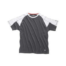 Gill Para Hombre Uv Tec De Cuello Redondo De La Camiseta - Ash