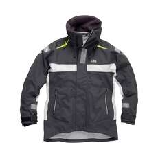 Gill Oc1 Vela Racer Jacket - Grafite / Grigio Argento