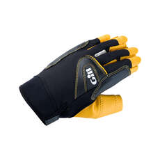 Gill Pro Short Finger Segelhandschuhe 2023 - Schwarz