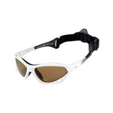 Gill Racing Flotantes Gafas De Sol - Matt White / Silver
