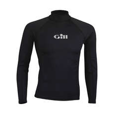 Gill Uv Long Sleeves Rash Vest - Schwarz