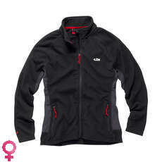 Gill Womens Griglia Microfleece Jacket - Nero