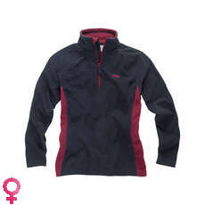 Gill Donna Griglia Microfleece Zip Neck - Grafite