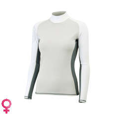 Gill Para Mujer De Manga Larga Pro Rash Chaleco - Plata