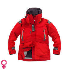 Gill Womens Os2 Offshore / Coastal Sailing Jacket - Rosso