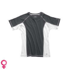 Gill Para Mujer Uv Tec De Cuello Redondo De La Camiseta - Ash
