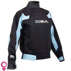 Gul Womens Ballistic Gegurtet Spray Top  - Schwarz / Blau Starlight