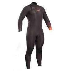 Gul Flexor 3 Brust Reißverschluss 3 / 2Mm Blindstich Wetsuit - Schwarz