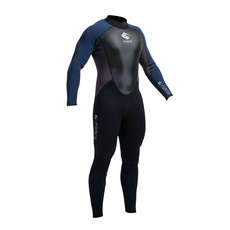Gul G-Force 3mm Flatlock T2 Steamer Wetsuit - Black/Navy
