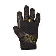 Guantes De Vela Gul Junior Evo Pro Con Tres Dedos 2023 - Negro