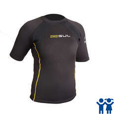 Gul Junior Evotherm Termica Manica Corta Top - Nero Gul Junior Evotherm Termica Manica Corta Top - Nero