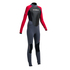 Gul Junior Antwort 3 / 2Mm Flatlock T2 Steamer Wetsuit - Graph / Red