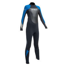 Gul Junior Response 4/3mm Blindstitched Wetsuit - Black/Blue