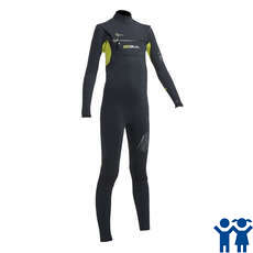 Gul Junior Response-Fx Cz 3 / 2Mm Blindstitched Wetsuit - Blk / Lime Gul Junior Response-Fx Cz 3 / 2Mm Blindstitched Wetsuit - Blk / Lime