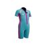 Gul Junior Seaspray 3 / 2Mm Fz T2 Shorty Wetsuit - Türkis / Pink