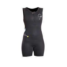 Gul Ladies Response 3 / 2Mm Fl Court Jane Wetsuit - Noir / Lignes