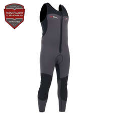 Gul Perfil 3/2 Mm Cierre Central Long John Traje  - Negro / Grafito