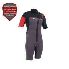 Gul Perfil 3/2 Mm Cierre Central Chapo Traje 2015 - Negro / Grafito