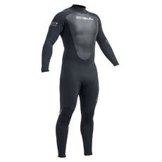 Gul Response 3/2mm Flatlock T2 Steamer Wetsuit - Black